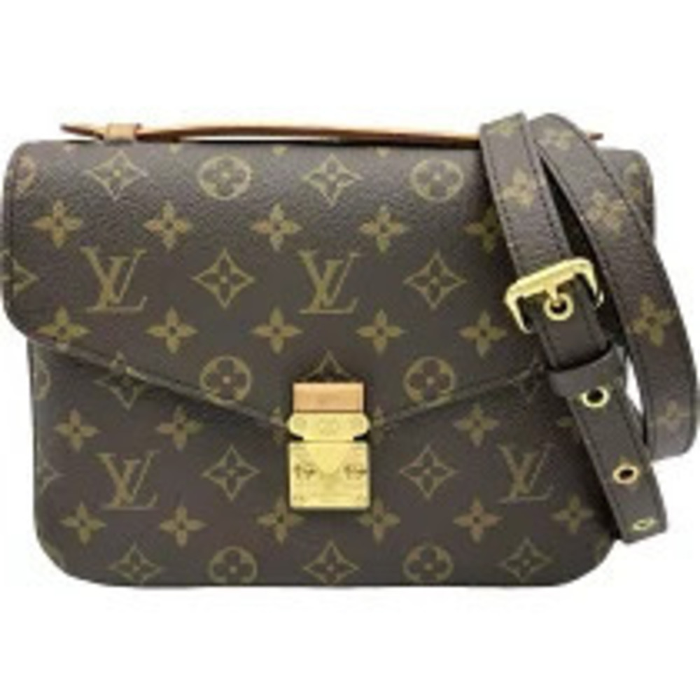 Louis Vuitton Pochette Metis Brown Monogram Canvas Shoulder Bag